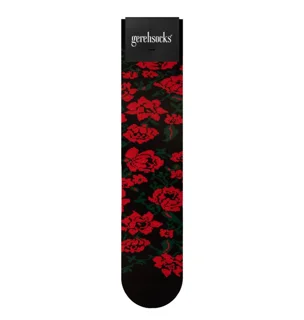 جوراب طرحدار گره valentine