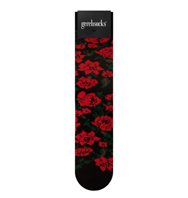 جوراب طرحدار گره valentine