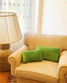 کوسن متوسط مخمل گلنار